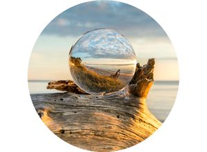 4019449458354 - PRO ART Glasbild DROP ON WOOD (D 30 cm) D 30 cm bunt Acrylglasbild 4019449458354 - PRO ART Glasbild DROP ON WOOD (D 30 cm) D 30 cm bunt Acrylglasbild