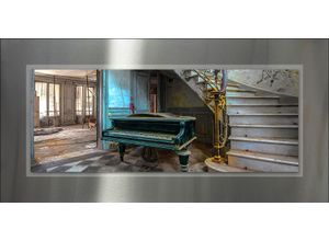 4019449472732 - PRO ART Aludibondbild LOSTHOUSE III (BHT 100x50x170 cm) BHT 100x50x170 cm bunt Alubild Metallbild