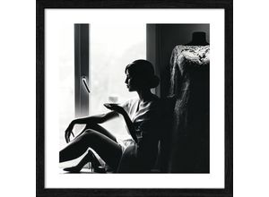 4019449475498 - Gerahmtes Bild LADY DRINKING (BHT 3250x3250x180 cm) PRO ART 4019449475498 - Gerahmtes Bild LADY DRINKING (BHT 3250x3250x180 cm) PRO ART