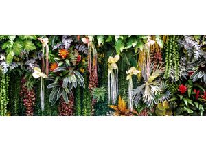 4019449478413 - PRO ART Glasbild VERTICAL GARDEN (BHT 125x50x140 cm) BHT 125x50x140 cm bunt Acrylglasbild