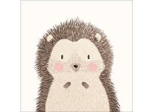 4019449482182 - PRO ART Keilrahmenbild LITTLE HEDGEHOG (BHT 27x27x2 cm) BHT 27x27x2 cm bunt