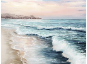 4019449484407 - PRO ART Keilrahmenbild SUNSET BEACH (BHT 116x84x240 cm) BHT 116x84x240 cm bunt