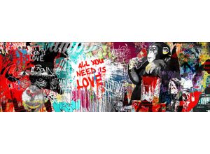 4019449491771 - PRO ART Aludibondbild MONKEY DREAM (BHT 150x50x110 cm) BHT 150x50x110 cm bunt Alubild Metallbild 4019449491771 - PRO ART Aludibondbild MONKEY DREAM (BHT 150x50x110 cm) BHT 150x50x110 cm bunt Alubild Metallbild