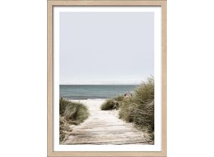 4019449491993 - Gerahmtes Bild NORDIC BEACH (BHT 4250x3250x2 cm) PRO ART