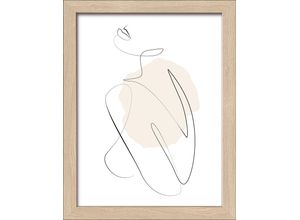 4019449493577 - PRO ART Gerahmtes Bild SHAPES XII (BHT 19x24x180 cm) BHT 19x24x180 cm bunt