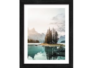 4019449493652 - PRO ART Gerahmtes Bild LAKE IX (BHT 19x24x180 cm) BHT 19x24x180 cm bunt