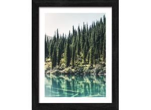 4019449493669 - Gerahmtes Bild LAKE IX (BHT 19x24x180 cm) PRO ART