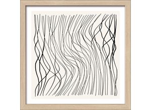 4019449493775 - PRO ART Gerahmtes Bild SHAPES XII (BHT 28x28x180 cm) BHT 28x28x180 cm bunt