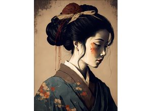 4019449503641 - Glasbild GEISHA II