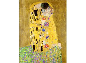 4019449503658 - Glasbild KLIMT DER KUSS