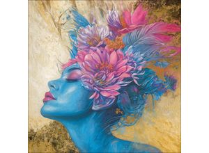 4019449524288 - Originalbild BLUE FLOWER FACE