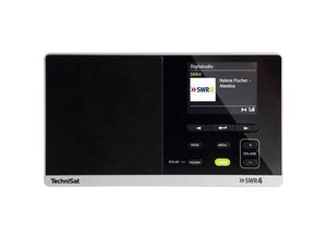 4019588000056 - Digitradio 215 SWR4 Edition portables dab Radio (dab+ ukw Farbdisplay SWR4-Direktwahltaste Wecker Favoritenspeicher Kopfhöreranschluss Netz &