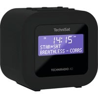 4019588029408 - TechniSat TECHNIRADIO 40 - DAB+ Radiowecker (einstellbare Weckzeiten dimmbares Display USB Ladefunktion) schwarz