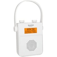 4019588139558 - 0001 3955 TechniSat DIGITRADIO 30 DAB+ Digitalradio (Duschradio Wasserdicht DAB+ Bluetooth UKW FM RDS LCD) weiß