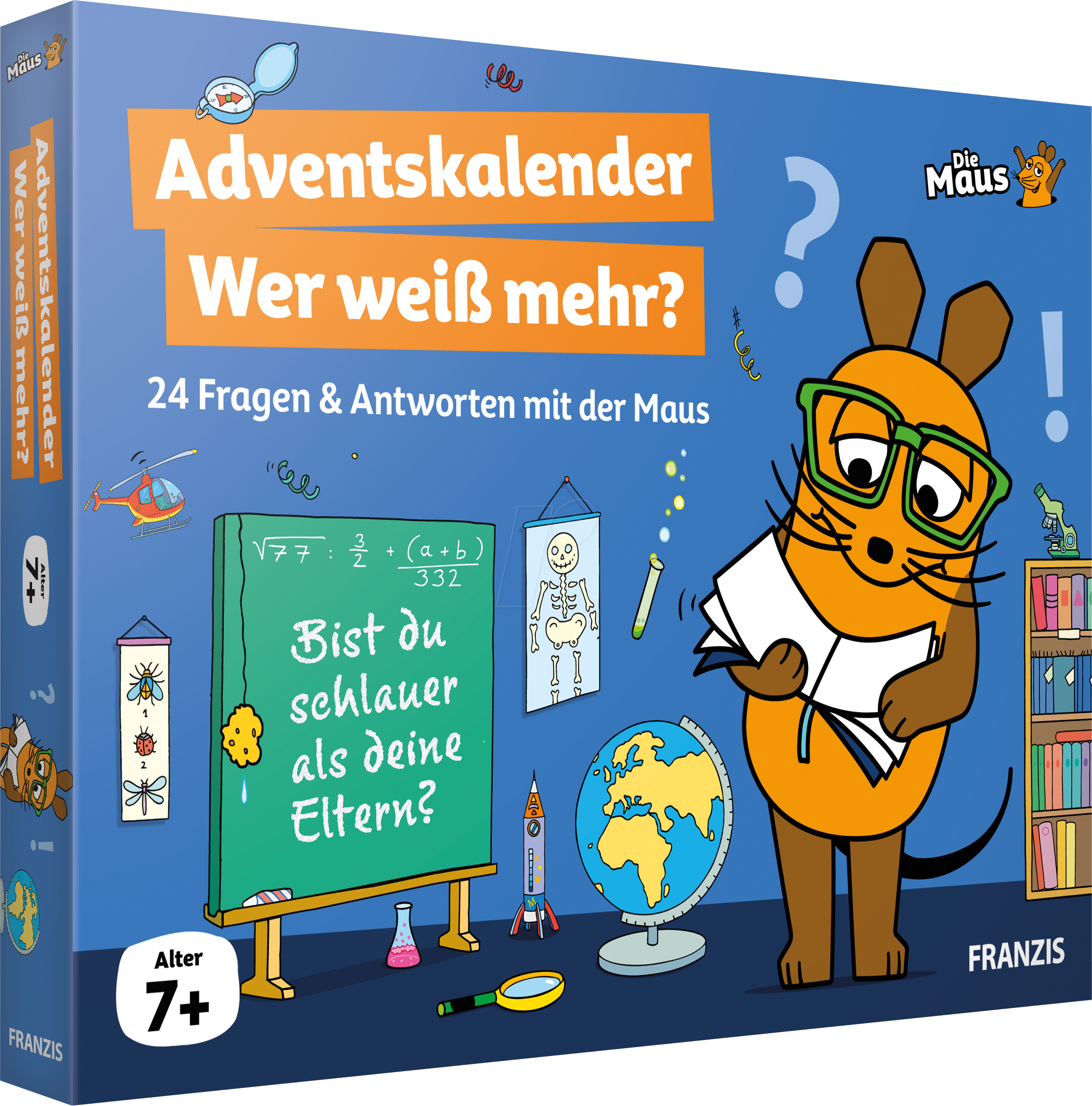 4019631672162 - ADV 67216-2 - Adventskalender - 24 Fragen und Antworten mit der Maus