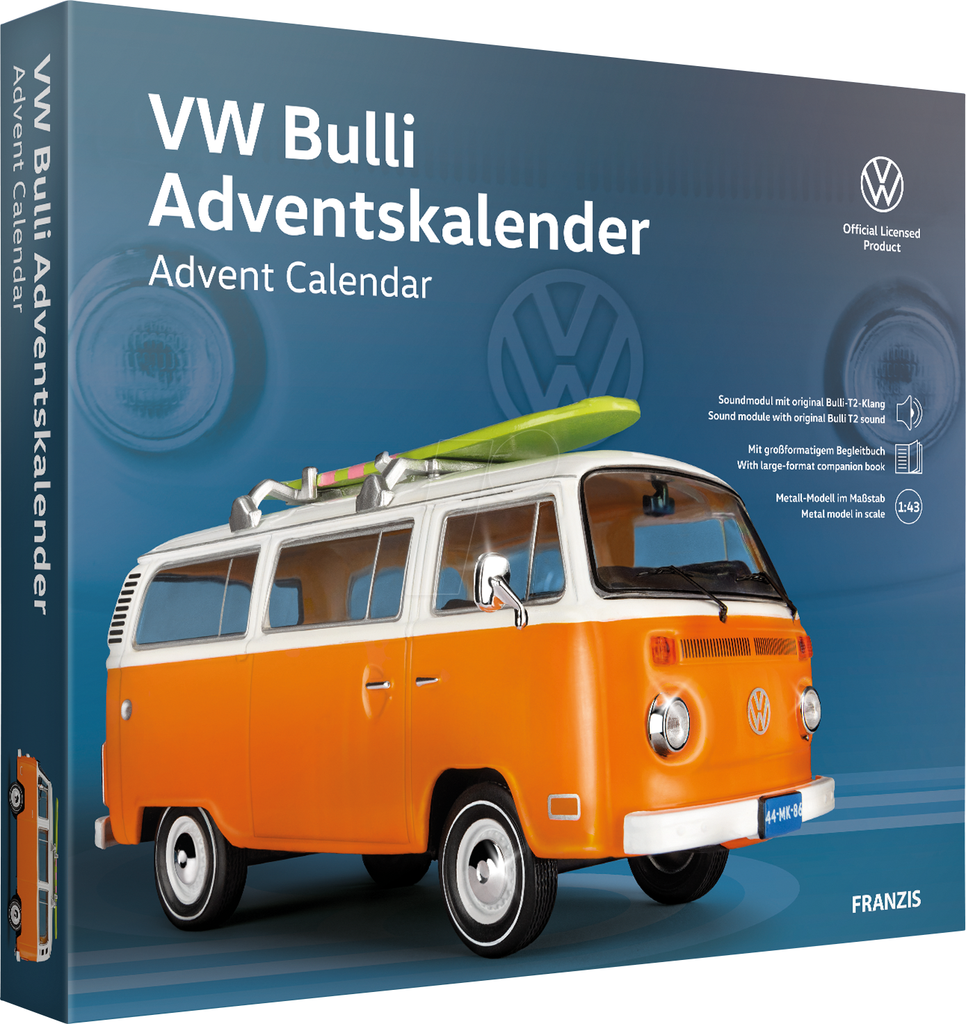 4019631672230 - ADV 67223-0 - Adventskalender - VW Bulli T2