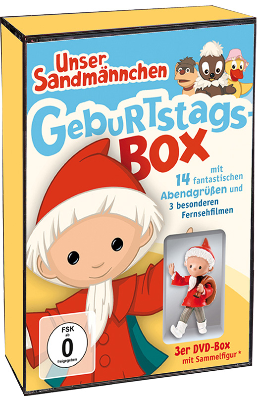 4019658650136 - Unser Sandmännchen Klassiker - Geburtstags-Box