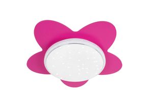 4019698137154 - LED-Deckenleuchte Blume Starlight pink