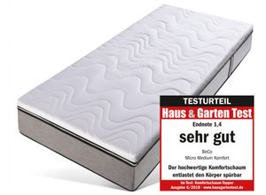 4019793400276 - Topper BECO Micro Medium Komfort Gr B L 90 cm x 200 cm (1 St) weiß Topper in 90x200 cm und weiteren Größen punktelastischer