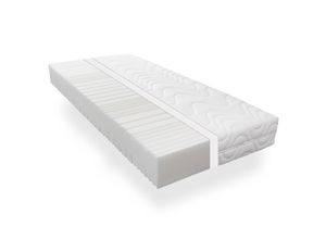 4019793501881 - BeMeoBeMeo Kaltschaum 21 cm Komfort-Höhe90 x 200 cm