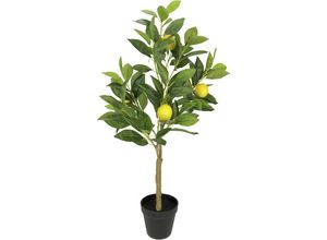 4019844721374 - IGEA Kunstpflanze »Zitronenbaum im Topf« Kunstbaum Zimmerpflanze