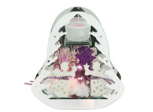 4019844739096 - Teelichthalter IGEA Deko-Objekt mit LED Licht und Teelichtkerze rot (burgund) B7cm H20cm Glas Kerzenhalter Mit Tanne Engel Stern Kunstschnee Weihnachtsdeko Geschenk 4019844739096 - Teelichthalter IGEA Deko-Objekt mit LED Licht und Teelichtkerze rot (burgund) B7cm H20cm Glas Kerzenhalter Mit Tanne Engel Stern Kunstschnee Weihnachtsdeko Geschenk