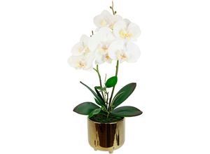 4019844796136 - Kunstblume Orchidee IGEA Höhe 42 cm weiß