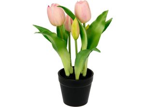 4019844805296 - Kunstblume Tulpen IGEA Höhe 22 cm rosa