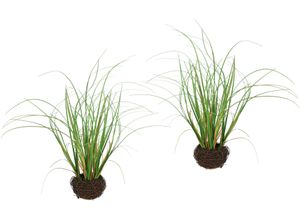 4019844812737 - IGEA Kunstpflanze »Gras im Reisig« Künstlicher Grasbusch 2er Set