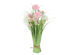 4019844818395 - Kunstgras IGEA Grasbund mit Blüten rosa B25cm H40cm L25cm Polyester Kunstpflanzen Deko Grasbusch Gräser Kunstblume Kunstpflanze Künstliche Pflanze 4019844818395 - Kunstgras IGEA Grasbund mit Blüten rosa B25cm H40cm L25cm Polyester Kunstpflanzen Deko Grasbusch Gräser Kunstblume Kunstpflanze Künstliche Pflanze