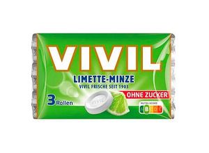 4020400899178 - VIVIL® Limette-Minze ohne Zucker Bonbons 840 g