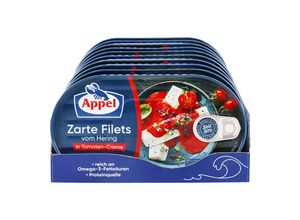 4020500022018 - Appel Heringsfilet in Tomaten-Creme 200 g 10er Pack