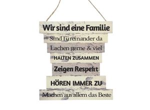 4020607478312 - Schild Family L30 x H32 cm