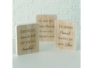 4020607857254 - Dekoaufsteller MOMENTE (H 15 cm)