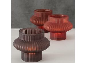 4020607918351 - 3er Set Windlicht Kelia H13 x Ø17 cm