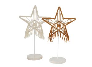 4020607957510 - Dekoaufsteller Lene 2er Set H 26 cm diverse