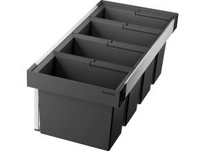 4020684651172 - BLANCO Mülltrennsystem Flexon II 90 4 Mülleimer Gr B H T 40 cm x 34 cm x 85 cm 73 l schwarz Mülltrennsysteme