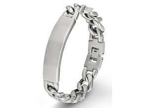 4020689296422 - Edelstahlarmband AMOR 9296422 Armbänder Gr Edelstahl silberfarben (edelstahlfarben) Herren Edelstahlarmbänder