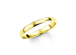 4020689831883 - Goldring AMOR 9831883 Fingerringe Gr 52 Gelbgold 333 3 mm gelb (gelbgold 333) Damen Fingerringe Gold 333