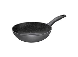 4020728193798 - Wok STONELINE Pfannen Gr Ø 30 cm + Höhe 95 cm grau (anthrazit) Wok Woks Pfanne Ø 30 cm Induktion