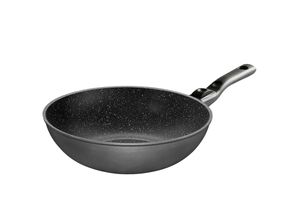 4020728195693 - Wok STONELINE Pfannen Gr Ø 30 cm + Höhe 95 cm grau (anthrazit) Woks Induktion Ø 30 cm