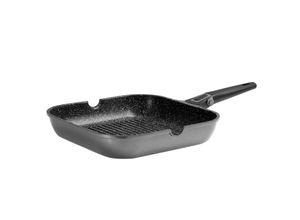 4020728199493 - Grillpfanne STONELINE Imagination PLUS Pfannen Gr Höhe 6 cm grau (anthrazit) Grillpfannen Pfanne 28 x cm Induktion