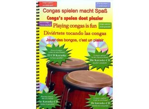 4020833051808 - Conga spielen macht Spaß m 1 Audio-CD - Streetlife Gebunden