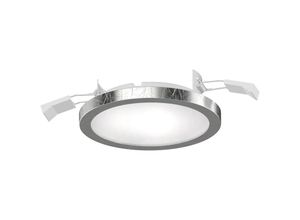 4020856856657 - Lightme - LM85665 Aqua LED-Einbauleuchte led 6 w Blattsilber (glänzend)