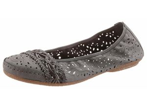 4020933980169 - Große Größen Ballerina grau Gr39