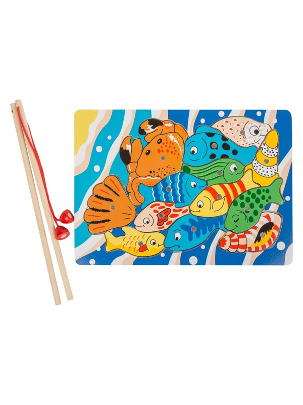 4020972081858 - - Wooden Fishing Game Puzzle