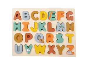 4020972117038 - small foot Steckpuzzle ABC Safari - ab 2 Jahren