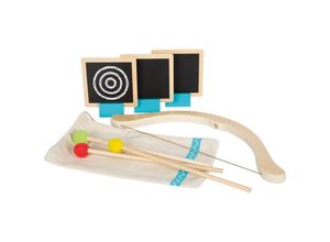 4020972124784 - - Wooden Bow and Arrow Active Playset 8 pieces