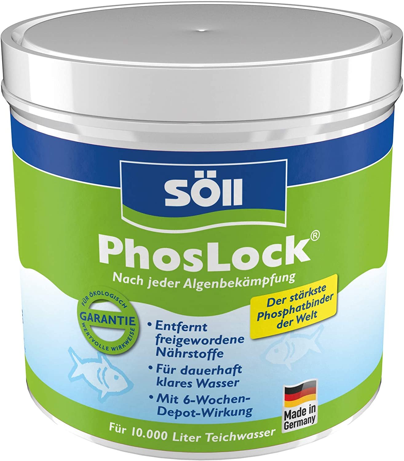 4021028110034 - Söll PhosLock® AlgenStopp 500 g für 10000 l