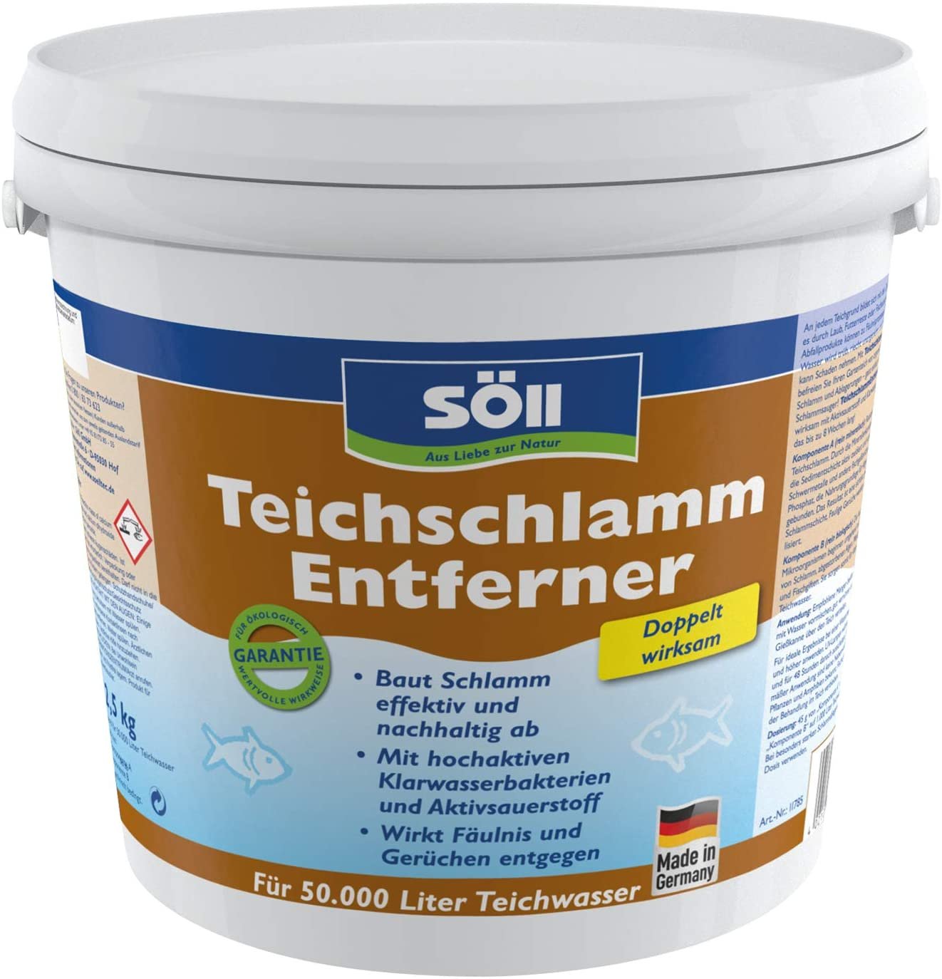 4021028117859 - Söll TeichschlammEntferner 25 kg für 50000 l